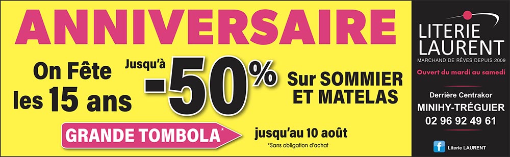 promotions liteire aniversaire